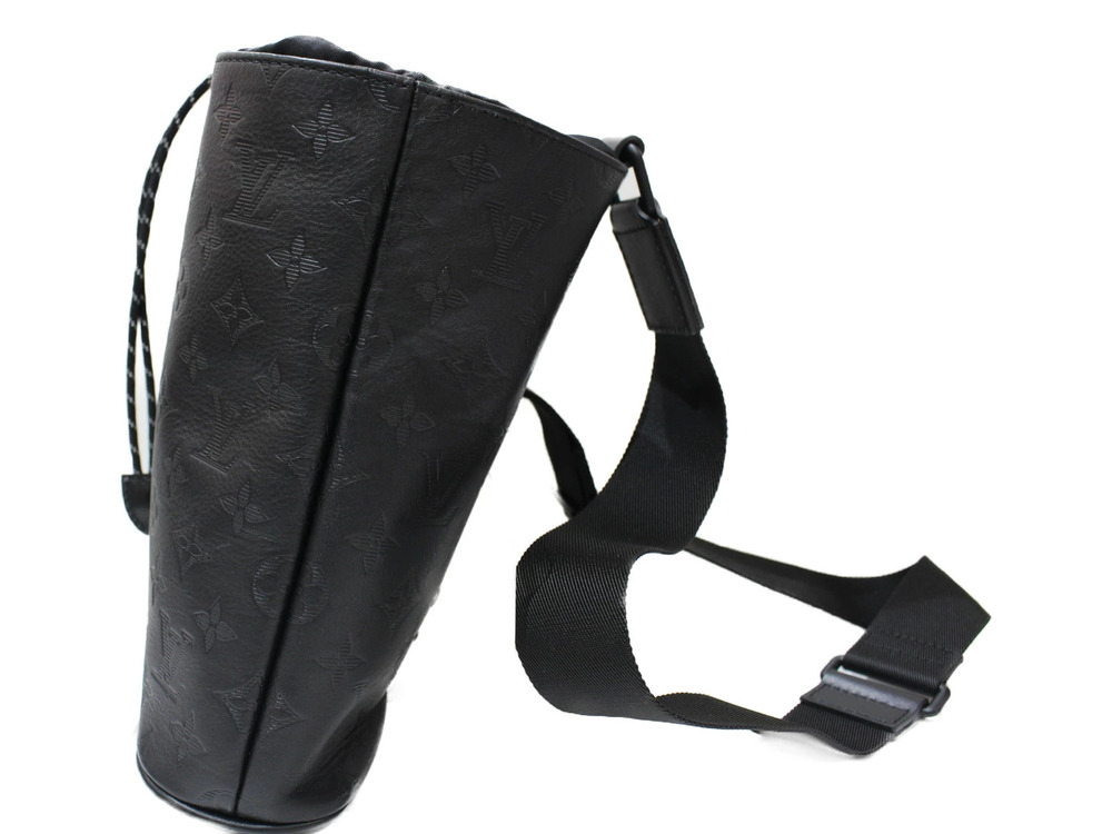 Louis Vuitton Bag Sling Chalk Body Black Monogram Shoulder Shadow Noir Black
